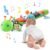 AWOTOY Baby Toys 6-12 Months Music Caterpillar Infant Toys Stuffed Animals 0-3-6 Months Tummy Time Teething Sensory Toys with Mirror Rattle&Pull String Boys Girls Shower Birthday Gifts