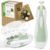 haakaa Baby Nail Trimmer Electric Baby Nail Clippers Kit for Newborn, Toddler or Adults Fingernails and Toenails Care, Baby Nail Care Set & Extra 4 Replacement Pads Combo – Meadow