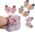 Baby Socks Non-Slip Grips for Babies with 3D Bear Grips Cotton Infant Toddler Ankle Socks 0-12 Months