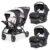 Baby Trend Sit N Stand Double Stroller & 2-Pack EZ Lift Plus Infant Car Seat, Modern Khaki – Convertible Tandem Travel System Combo for Newborn and Toddler, Foldable and Compact Design