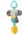 Skip Hop Bandana Buddies Baby Activity Chime & Teether Stroller Toy, Elephant, 3×2.5×7 Inch (Pack of 1)