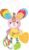 Baby Stroller Toy and Car Seat Toy for Infant with Teether Hanging Rattle Toys Clip on Stroller Toy Soft Plush Baby Toys for Boys and Girls 3-12 Months