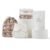 Esembly Try-It Kit – Cloth Diaper Starter Set with Organic Cotton Diapers, Waterproof Diaper Cover, Wet Bag, and Laundry Detergent – Botanic Garden, Size 1 (7-18lbs)