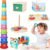 Dulsaera Montessori Toys for 1 Year Old, 6-in-1 Baby Toys 6-12 Months Educational Toys for 1 Year Old Developmental Learning Toy Infant Birthday Gifts for Boys Girls Babies