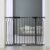 BalanceFrom 29.1-43.3″ Easy Walk-Thru Baby and Pet Safety Gate with Hold-Open and Auto-Close – Adjustable Steel Barrier for Stairs, Doorways, and Hallways, No Drilling Installation