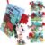 Sensory Baby Books 0-6 Months, Tummy Time Soft Cloth Baby Toys 0-3-4-5-6-7-8-9 6-12 Month Old, Newborn Infant Boy Essentials Gifts Travel Toy Touch and Feel Crinkle Busy Book for Babies Girl