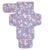Portable Changing Pad for Baby – Butterfly Purple Waterproof Diaper Changing Mat Travel Changing Pad with Built-in Pillow – Shower Gift for Baby