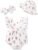 Renotemy Baby Girl Clothes Infant Summer Romper Cotton Linen Newborn Essentials Photography Preemie Outfits with Hat&Headband