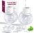 Wearable Breast Pump S12, Electric DoublePump Hands-Free Breastfeeding Pump, 12 Adjustable Suction Levels, Portable Low Noise Hospital-Grade Breast Pump with Carrying Bag, 24mm, 2 Pack, White