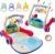 Cuterabit Baby Gym Play Mat & Baby Walker, Baby Activity Center with Music and Light, Tummy Time Mat, Push Toys for Toddler, Detachable Play Piano and Rattles for Newborn Babies Infants Boys Girls