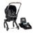 Shyft DualRide with Carryall Storage Infant Car Seat and Stroller Combo (Boone Gray)