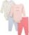 Onesies Brand, Unisex Baby, 4-Piece Bodysuits and Pants