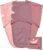 Newborn Swaddle Blanket Wrap 0-3 Months (3-Pack) – Adjustable Infant Sleep Sack, 100% Cotton Anti-Startle Soothing Sack, Soft Breathable Nursery Bedding – Dusty Rose + Pearl + Mauve