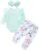 Infant Girl Clothes Long Sleeve Ruffle Bodysuit Floral Pants Bow Headband Sets Fall Winter Spring Outfits