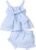 Newborn Baby Girl Clothes Summer Outfits Infant Ruffle Sleeveless Cute Bow Tank Tops 3 6 12 18 Months