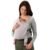 Boba Bliss Pre-Wrapped Baby Carrier with Buckle – Newborn to 7-35 lbs Light, Breathable & Easy to Adjust Hybrid Infant Sling & Toddler Carrier – Certified Hip-Healthy for 0-18 Months – Gray