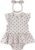 Baby Girl Clothes Summer Ruffled Sleeve Romper Dresses Infant Outfit Set