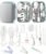 Baby Healthcare and Grooming Kit, Safety Newborn Nursery Baby Care Kit, with Hair Brush Comb, Nail Clipper, Thermometer, Pacifier Clip, Baby Registry Search, Baby Girl Boy Newborn Essentials