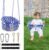 Comfy Toddler Swing Seat, Heavy-Duty Baby Swing with Adjustable Rope & Safety Harness, Drop-Resistant Design Canvas Hanging Tree Swings Easy Installation for Outdoor Indoor Playground Backyard (Blue)