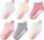 Toddler Non Slip Grip Ankle Socks with Grippers Cute Seamless for Baby Boys Girls Infants Kids 6 Pairs