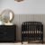 Davinci Dylan Folding Portable 3-in-1 Convertible Mini Crib in Ebony, Greenguard Gold Certified