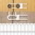 Jetec 10 Pieces Cabinet Locks for Babies, U-Shaped Proofing Drawers Safety Child Locks Adjustable, Easy to Use Childproof Latch for Knob Handle on Kitchen Door Storage Cupboard Closet (White)