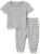 Amazon Essentials x Sofia Grainge Unisex Toddlers and Babies’ Cotton Knit Short Sleeve Shirt & Pants Set