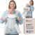 BabbleRoo 6-in-1 Baby Carrier with Hip Seat, Ergonomic Newborn to Toddler Carrier 7–50 lbs, Front Back Hip Carry, Lumbar Support, Sun Hood, Safety-Certified, Seafoam