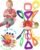Tonberless Baby Sensory Montessori Toys for 6-12-18 Months, Toddler Teething Toy Birthday Gift Travel Toys for 1 2 3 Year Old Boy Girl Infant 8 9 10 Months Old