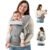 besrey Ergonomic Baby Carrier with Hip Seat, No Back Pain Support, Breathable Mesh, 6-in-1 Positions, Newborn to Toddler, Adjustable Waist Stool Carrier with Storage Pockets