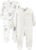 Simple Joys by Carter’s unisex-baby 2-way Zip Thermal Footed Sleep and Play, Pack of 2
