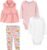 Simple Joys by Carter’s Baby Girls’ 4-Piece Short-Sleeve Shirts and Pants Playwear Set