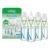 Dr. Brown’s Anti-Colic Options+ Narrow Glass Baby Bottle with Level 1 Slow Flow Nipple, BPA-Free, 8 oz/250 mL, 0m+, 4-Pack (Packaging May Vary)
