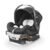 Chicco KeyFit Infant Car Seat and Base, Rear-Facing Seat for Infants 4-22 lbs., Includes Infant Head and Body Support, Compatible with Chicco Strollers, Baby Travel Gear, Encore/Black/Grey
