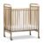Namesake Abigail 3-in-1 Convertible Mini Metal Crib in Vintage Gold, Greenguard Gold Certified