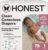 The Honest Company Comfort Dry Disposable Daytime Diapers for Sensitive Skin, Hypoallergenic, All the Alpacas + Turtle Time, Club Box Size 1 (8-14 lbs) 78 Count