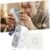 Electric Nail Clipper for Family Care【Precision Dual-Blade Trimming System】 Rechargeable Automatic 2-in-1 Trimmer & Polish with LED Light & Clip Storage, Safe & Ultra-Quiet for Seniors, Baby & Adults