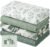 Yoofoss Muslin Swaddle Blankets, Organic Baby Blankets, 47 x 47 Inches Receiving Blanket for Baby Boys and Girls, Baby Essentials for Newborns Soft Breathable
