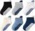 Toddler Non Slip Grip Ankle Socks with Grippers Cute Seamless for Baby Boys Girls Infants Kids 6 Pairs