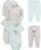 Simple Joys by Carter’s Baby 6-piece Bodysuits (Short and Long Sleeve) and Pants Set