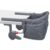 Premium Hook On High Chair, One-Pull Quick Install No Twisting, Heavy Duty Steel Frame, Safe Materials Clip on Table Chair, Portable Baby Feeding Chair with Storage Bag for Travel Home