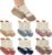 Baby Toddler Socks Girls Boys Non Slip Baby Grip Socks Cute Cotton Crew Socks for Newborn Infant Toddler 6 Pairs
