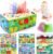 URMYWO Baby Tissue Box Toy – Montessori Baby Toys for 6-12 Months 1 Year Old Boy Girl – Soft Crinkle Sensory Toys for Infant Toddlers – Easter Basket Essentials Stuffers – Baby Boy Girl Gifts