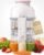 AMZCHEF Baby Food Maker with Auto Steam & Blend, 9-in-1 Baby Puree Maker with Food-grade glass, BPA-Free & Easy Cleaning, Touch Screen, Dishwasher Safe, Off-white