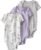 little planet by carter’s unisex-baby 3-pack Short Sleeve Bodysuits Made With Organic Cotton