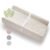 Organic Cotton Covered Contoured Baby Changing Pad | Waterproof Foam Mattress, Soft, Removable & Washable Cover, Safety Strap, Non-Slip Bottom, Topper for Standard Size Infant Diaper Table & Dresser