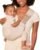 Ergobaby Upsie Sling Baby Carrier for Babies and Toddlers 6-48 Months (17-45 lbs) – 2-Position Ergonomic Baby Carrier with Front Storage Pocket, Hip-Healthy Positioning – Natural Beige
