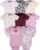 Gerber Baby Girls’ 8-pack Short Sleeve Onesies Bodysuits