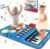 Baby Toys for 1 Year Old: Baby Musical Mat Toddler Toys Age 1-2 – 2 in 1 Piano Drum Babies Play Mat – Infant Music Toy 12-18 Months Babies Birthday Valentines Gifts for 1 2 3 Year Old Boys Girls