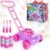 ArtCreativity Bubble Lawn Mower for Toddlers 1-3, Bubble Machine for 1-Year-Old Girl Gifts, Toddler Outdoor Toys for 2-Year-Old Girl Birthday Gift, Push Summer Gardening Toys for Toddlers Age 1 2 3 +